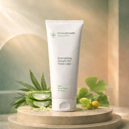 Zencalm Innovagoods® | Ritual Energizante con CBD para Piernas Ligeras - 200 ml