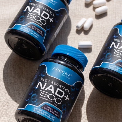 Resveratrol + NAD+ 1500 mg – Soporte avanzado de longevidad para una mente clara y un cuerpo optimizado