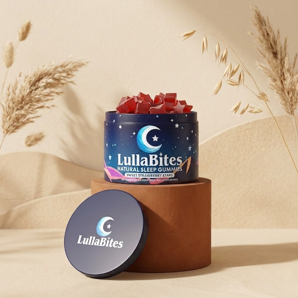 LullaBites® | Gomitas sin melatonina para un Descanso Reparador