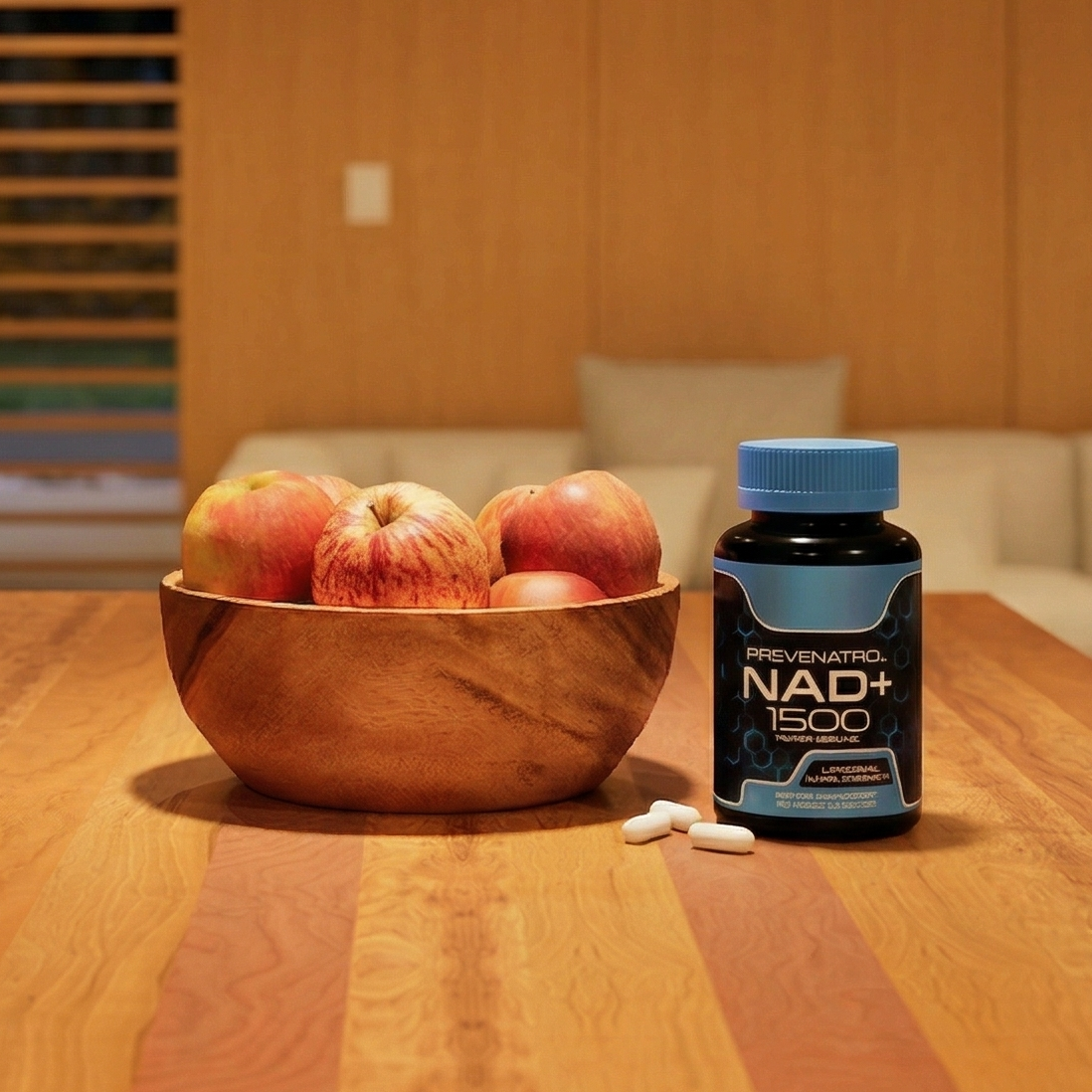 Resveratrol + NAD+ 1500 mg – Soporte avanzado de longevidad para una mente clara y un cuerpo optimizado