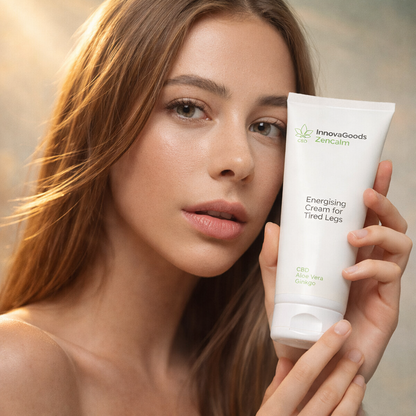 Zencalm Innovagoods® | Ritual Energizante con CBD para Piernas Ligeras - 200 ml