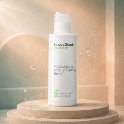 Zenfresh InnovaGoods® | Tónico Facial Hidratante y Exfoliante con CBD