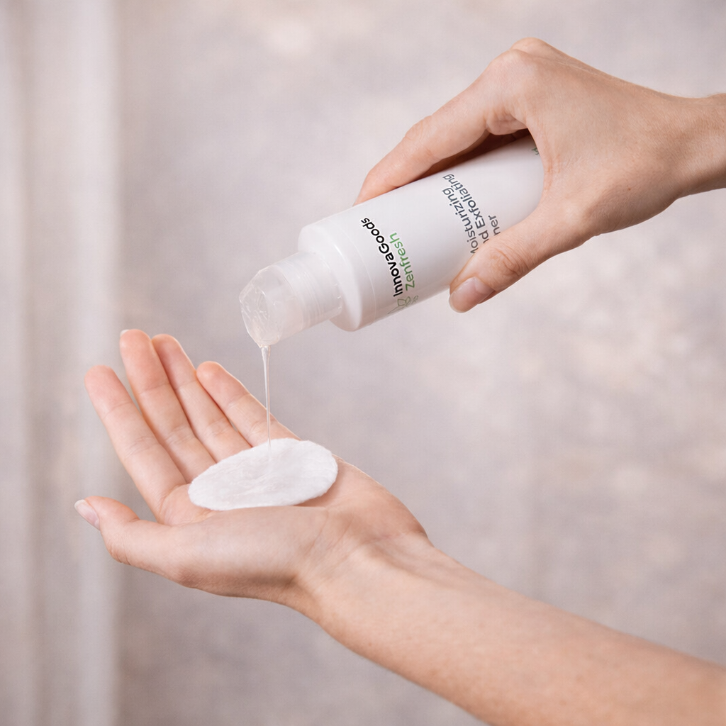 Zenfresh InnovaGoods® | Tónico Facial Hidratante y Exfoliante con CBD