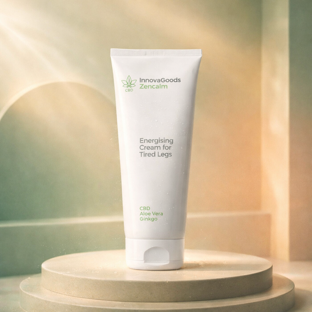 Zencalm Innovagoods® | Ritual Energizante con CBD para Piernas Ligeras - 200 ml