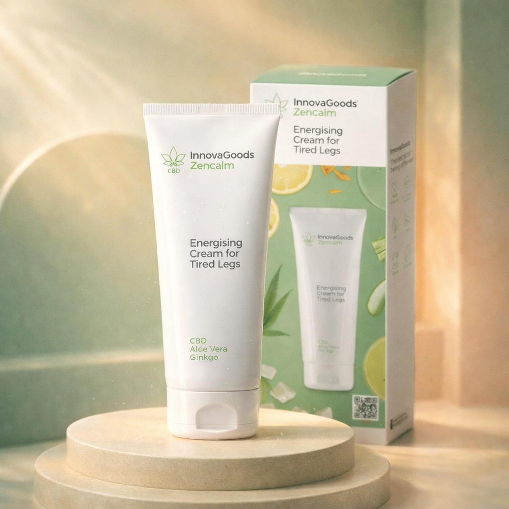 Zencalm Innovagoods® | Ritual Energizante con CBD para Piernas Ligeras - 200 ml
